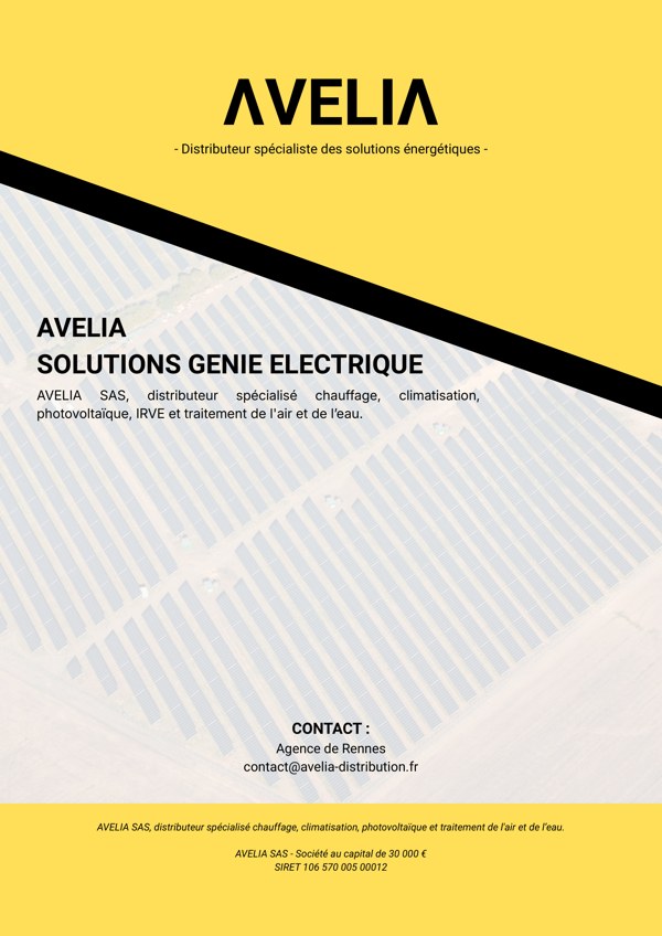 Feuillet technique Génie électrique