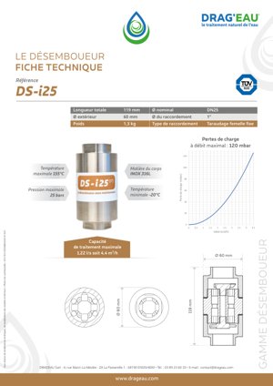 Fiche technique — DS-i25