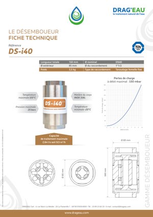 Fiche technique — DS-i40