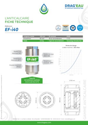 Fiche technique — EF-i40