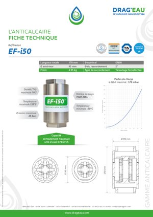 Fiche technique — EF-i50