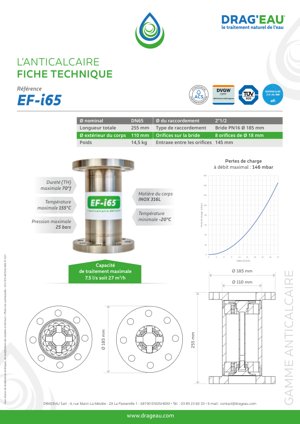 Fiche technique — EF-i65
