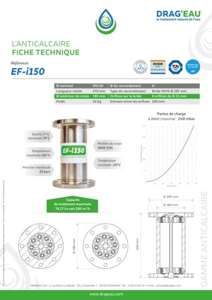Fiche technique — EF-i150